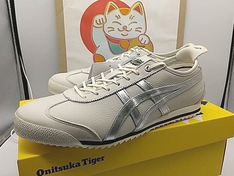 Onitsuka Tiger MEXICO 66 SD BIRCH/SILVER 1183A592 200 UNISEX NEW!! Japan F/S