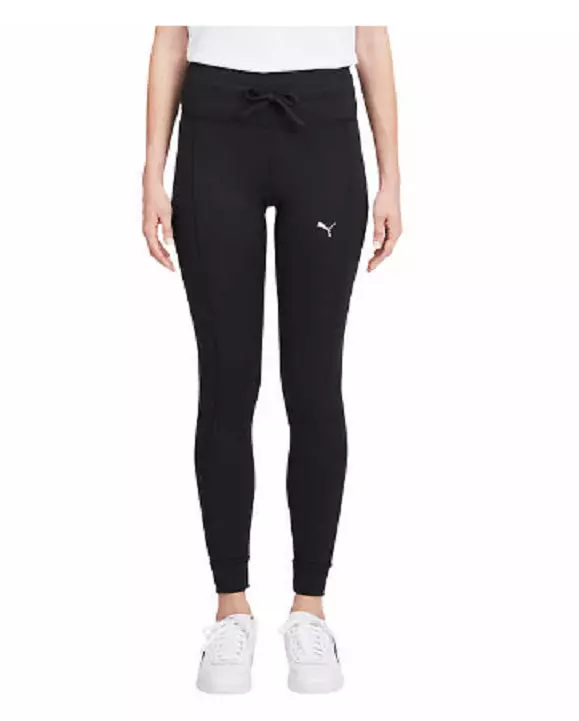 NEW PUMA Women's Drawstring Tight Leggings with Pockets Size Large