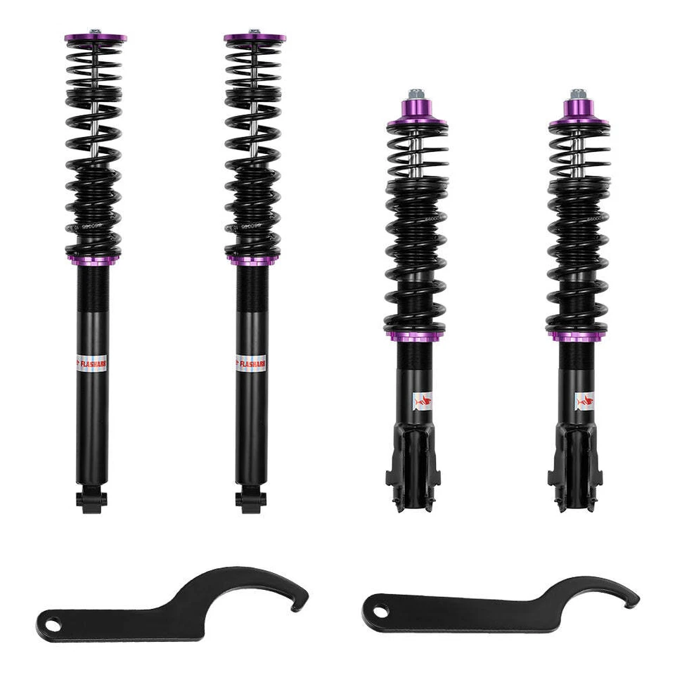 Lowering Kit Coilovers For Volkswagen Golf MK2 MK3 1985-2000 Jetta Mk2 1984-1998 - Image 2 of 4