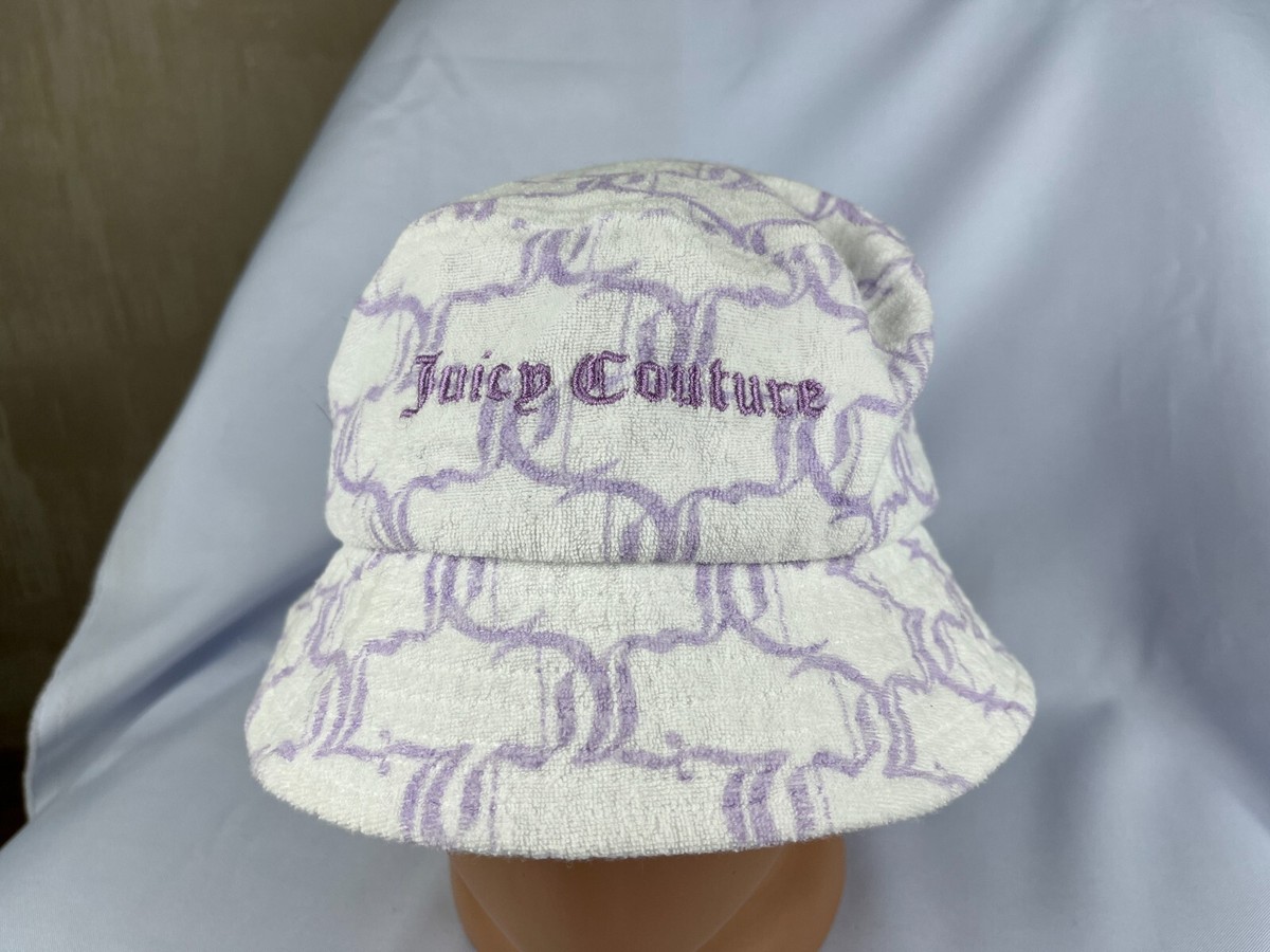 Juicy Couture Blue Terry Cloth Bucket Hat Juicy Couture Cap - Etsy main image 2