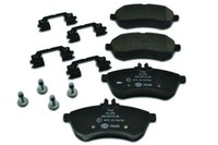 Hella 8DB 355 012-581 Bremsbelagsatz, Scheibenbremse FüR MERCEDES-BENZ