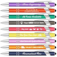 Personalised Pens Wholesale Custom Business LOGO Stylus Pen ?? NEXT DAY DELIVERY