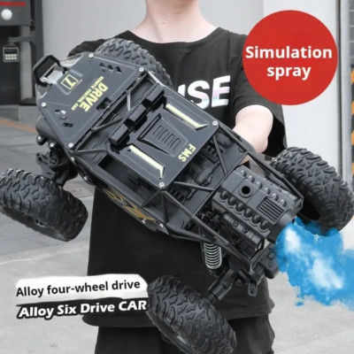 38Cm Ultra-Long Alloy Dual Mode App Rc Autos, Six-Drive Ferngesteuertes Auto, 8K HD C