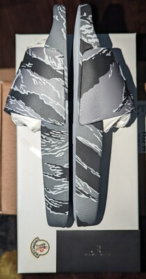 AUTHENTIC Moncler Basile Charcoal Pool Slides Moncler | Shoes | Authentic Moncler Basile Charcoal Pool  main image 3