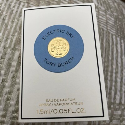 Tory Burch Electric Sky Eau De Parfum EDP Perfume 0.05oz 1.5ml Sample Spray New