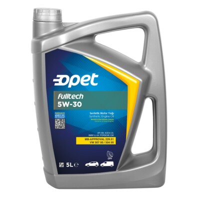Opet Fulltech 5W30 5 Liter Synth Motoröl Longlife VW 507 00/504 00 MB-229.51