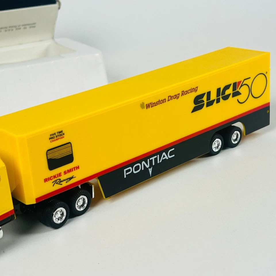Corgi Race Image Slick 50 Pontiac Drag Racing Hauler Truck Diecast - Image 4 of 4
