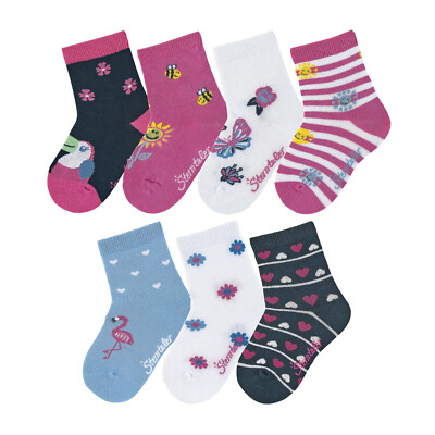 Sterntaler 7er Box Mädchen Söckchen Socken 8322052