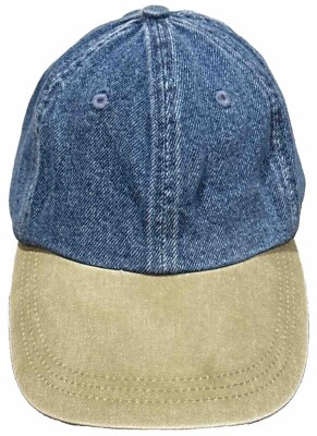 Falcon Brand Blank Plain Denim Baseball Hat