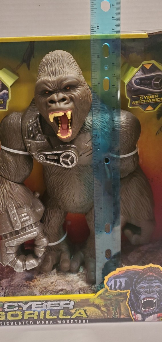 Lanard Primal Clash Mega Monster 10” Cyber Gorilla Mecha King Kong