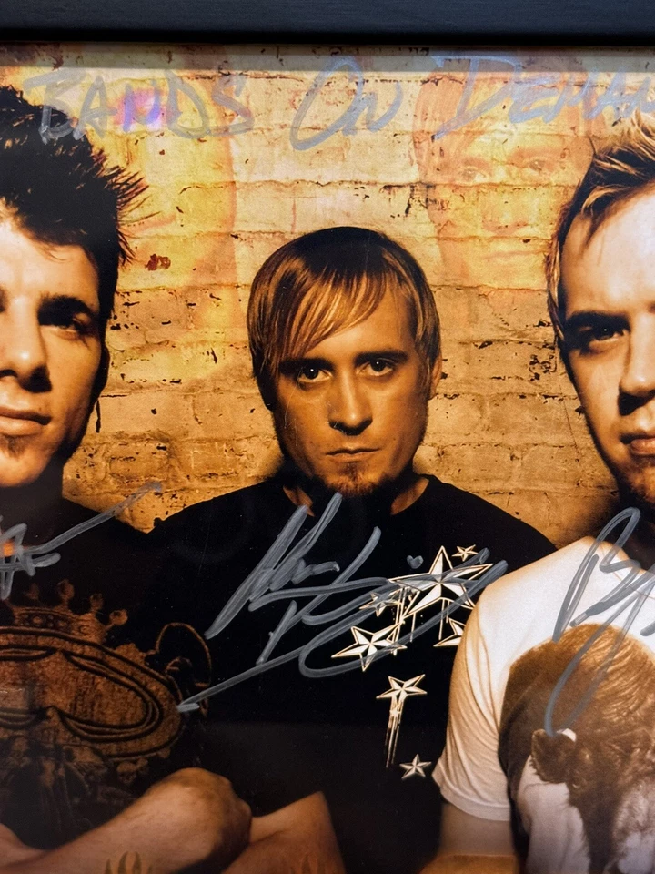 2005 DEAR ENEMY ATL The Devined Session Poster Autographed Rock Band Frame 19X13 - Image 4 of 4