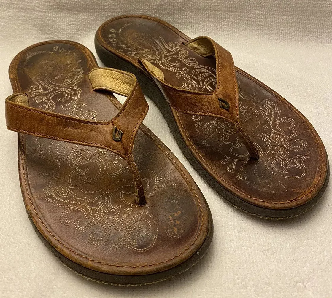 Olukai clearance leather sandals