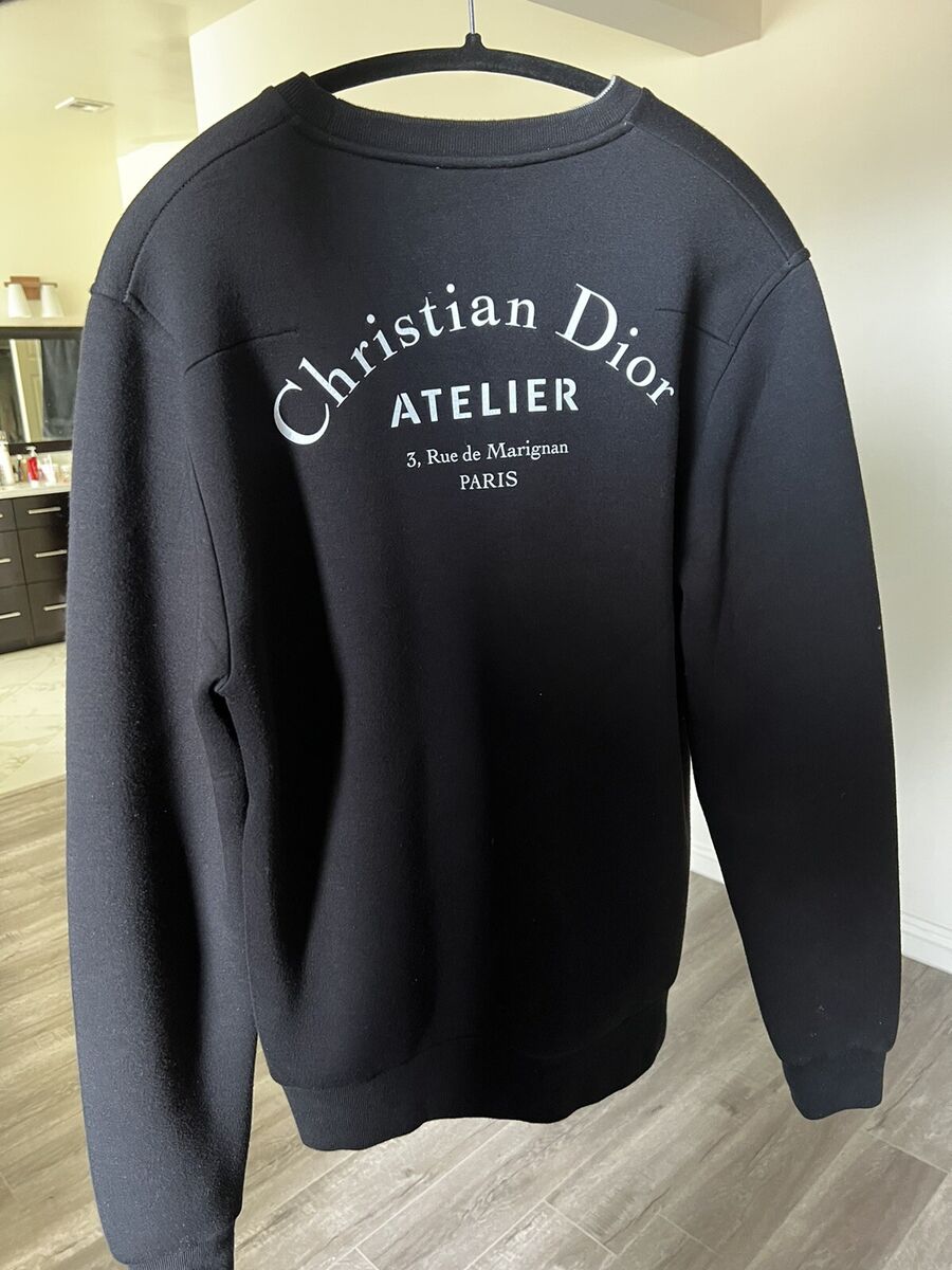 Dior men Sweatshirts Classic - black Size In S (Oversized Dior men Sweatshirts Classic - black Size In S (Oversized