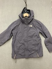 The North Face Jacket Youth Boy Large 14-16 Blue DRYVENT Hoodie Long Sleeve Coat