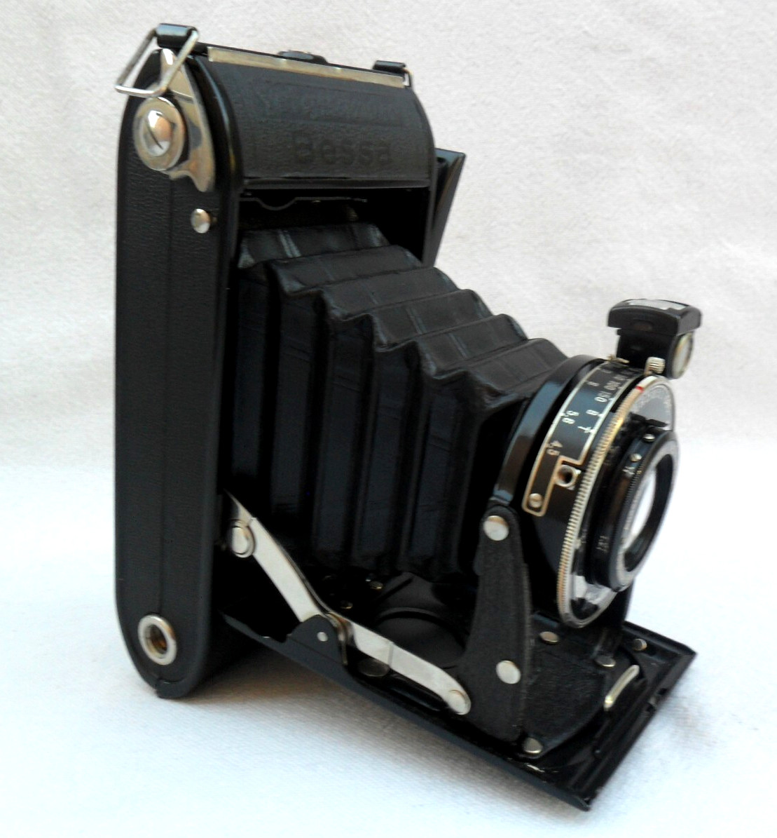 VINTAGE VOIGHTLANDER BESSA Folding Camera BRAUNSCHWEIG VOIGTAR F=11cm 1:4,5