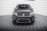 Front Ansatz V.2 FüR Suzuki Vitara S Mk2 Schwarz Spoilerlippe Spoilerschwert
