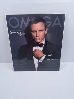 Omega James Bond Quantum of Solace 007 Display Backboard Official Shop Sign 