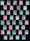 German Stamps  1960s Architecture series good range GCV