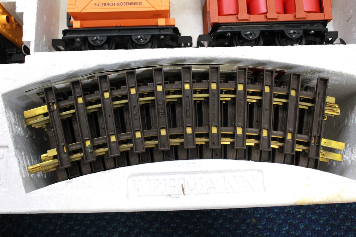 LGB Lehman Work Train Set 20803 + LGB 12 x 1060 Track (8pc) | eBay