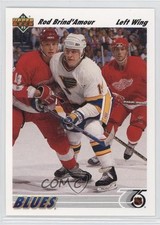 1991-92 Upper Deck Rod Brind'Amour #189 0a4
