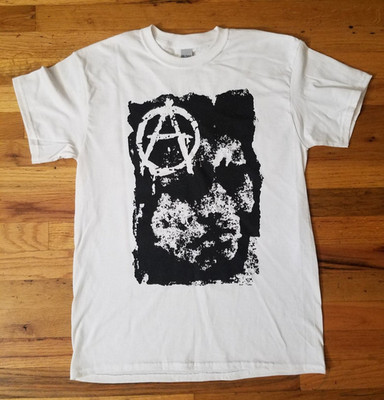 DISCHARGE Face T-Shirt UK D Beat Hardcore Punk Band Merch Tee UK RAW