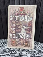 Vintage Scotland For The Holidays Early 20th Century Travel Handbook