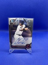 2022 Bowman Draft Chrome Draft Pick Auto Chase Delauter #CDA-CD Auto 03wt