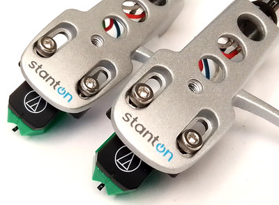 2 Stanton STR8-90 Plattenspieler Einsatz H4S Headshells + AT-VM95E Kassetten, Stylus.