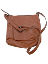 ESPRIT Borsa a Tracolla Donna Marrone Similpelle