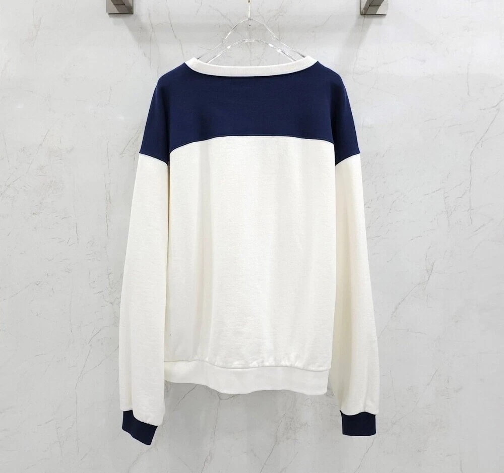 Felpa Gucci in jersey di cotone con stampa logo 138827922