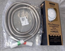 Mira Response Shower Head + EXTRA LONG 2m Hose SEALED - Buy It Now £49.95