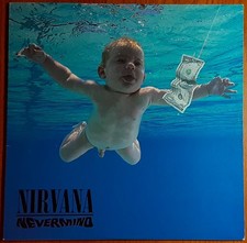 Nirvana Nevermind 1991 USA Original First Press LP MASTERDISK DGC-24425 Vinyl EX