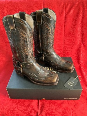 SENDRA Denver Canela Stiefel Cowboystiefel Biker Boots 6341  Gr. UK=10,5 / EU=45