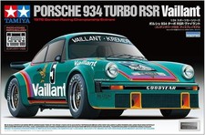 Tamiya 1/24 Porsche 934 Turbo RSR Vaillant Racing Car Plastic Model Kit 24334
