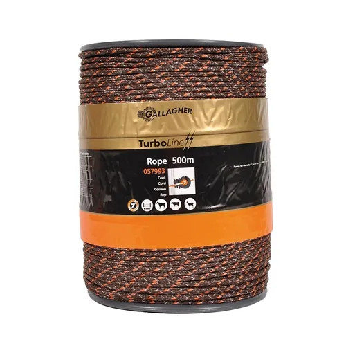 500m x Gallagher TurboLine Rope Terra (Brown)