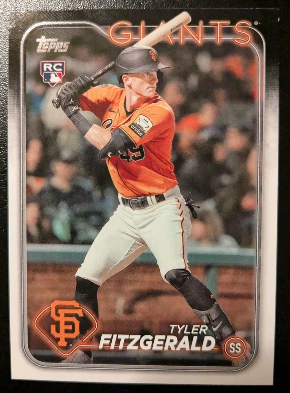Tyler Fitzgerald trading card