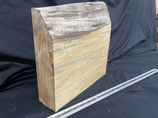 woodcarving or sculpting lime wood 370 L x 365 W x 87 D mm (347)
