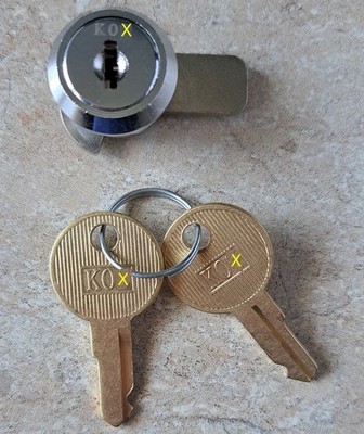 K0 Prefix Cash Drawer Lock w/ 2 Keys Compatible with Eposnow Replace Codes K0##
