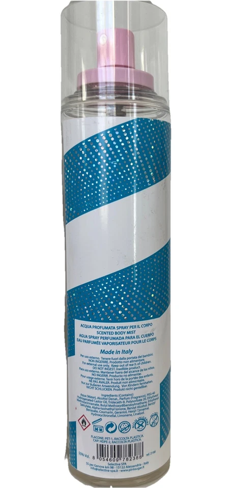 Spray corporal Aquolina Pink Sugar Berry 8 OZ para mujer 95 % completo Foto 2 de 4