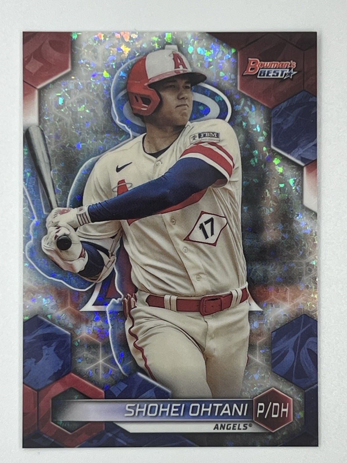 2023 Bowman's Best - Shohei Ohtani #62 Mini-Diamond Refractor /299
