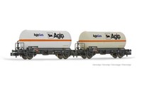 Arnold HN6693, 2Tlg. Set Gaskesselwagen Agipgas, Fs, Neu & Ovp, N