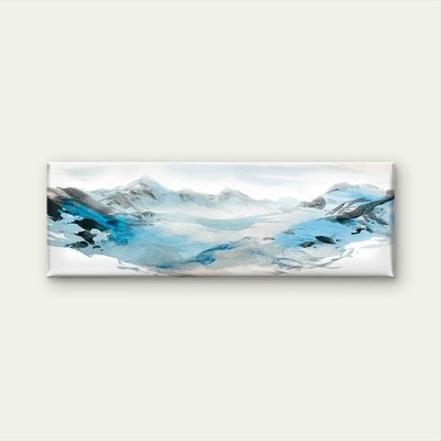 Panoramic View of Blue Mountains Landscape Canvas Print Wall Art Home Decor