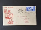 GB 1948 2½d SILVER WEDDING ON ILLUSTRATED FIRST DAY COVER TO PLYMOUTH