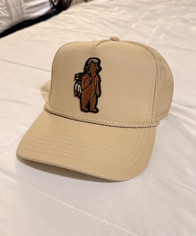 Norris Brand Co. Morgan Wallen I’m Still The Problem Tour Beige Mesh Trucker Hat