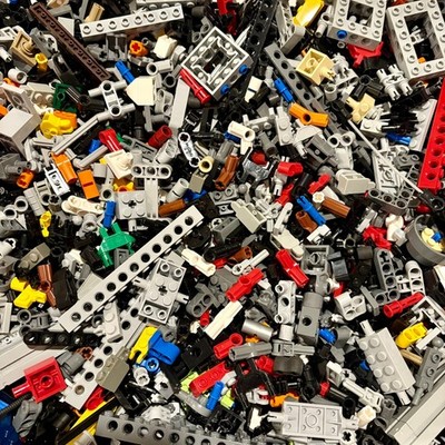 Lego Lot by Color 1/2 LB Pound 200 Pieces Color Sorted Bulk - BUY MORE & SAVE!