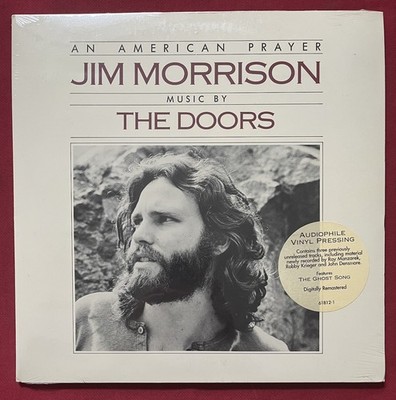 JIM MORRISON~THE DOORS~AMERICAN PRAYER LP MINT SEALED! (1995) AUDIOPHILE PRESS