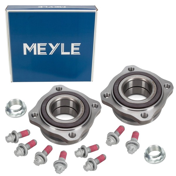 2X Meyle Radlager Satz FüR BMW 5Er F10 F11 GT F07 6Er F12 F13 F06 7Er F01 Hinten-image