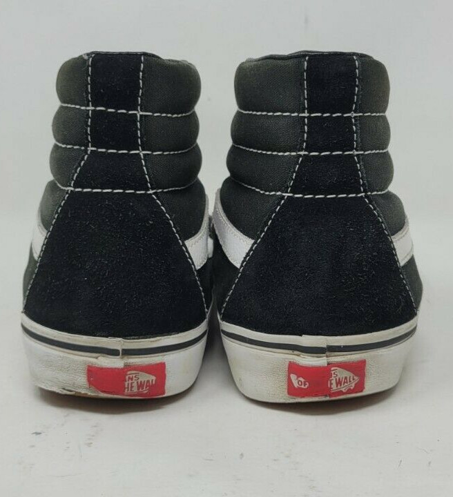 Vans Womens Old Skool Off The Wall 721454 Black Sneakers Shoe Lace Up 8 High Top thumbnail 6