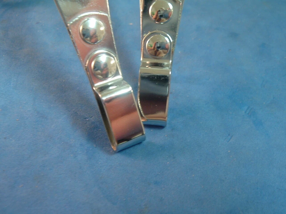 Christophe / Zefal L / XL Road / MTB Steel Toe Clips NEW / NOS - Their Longest - Image 3 of 4