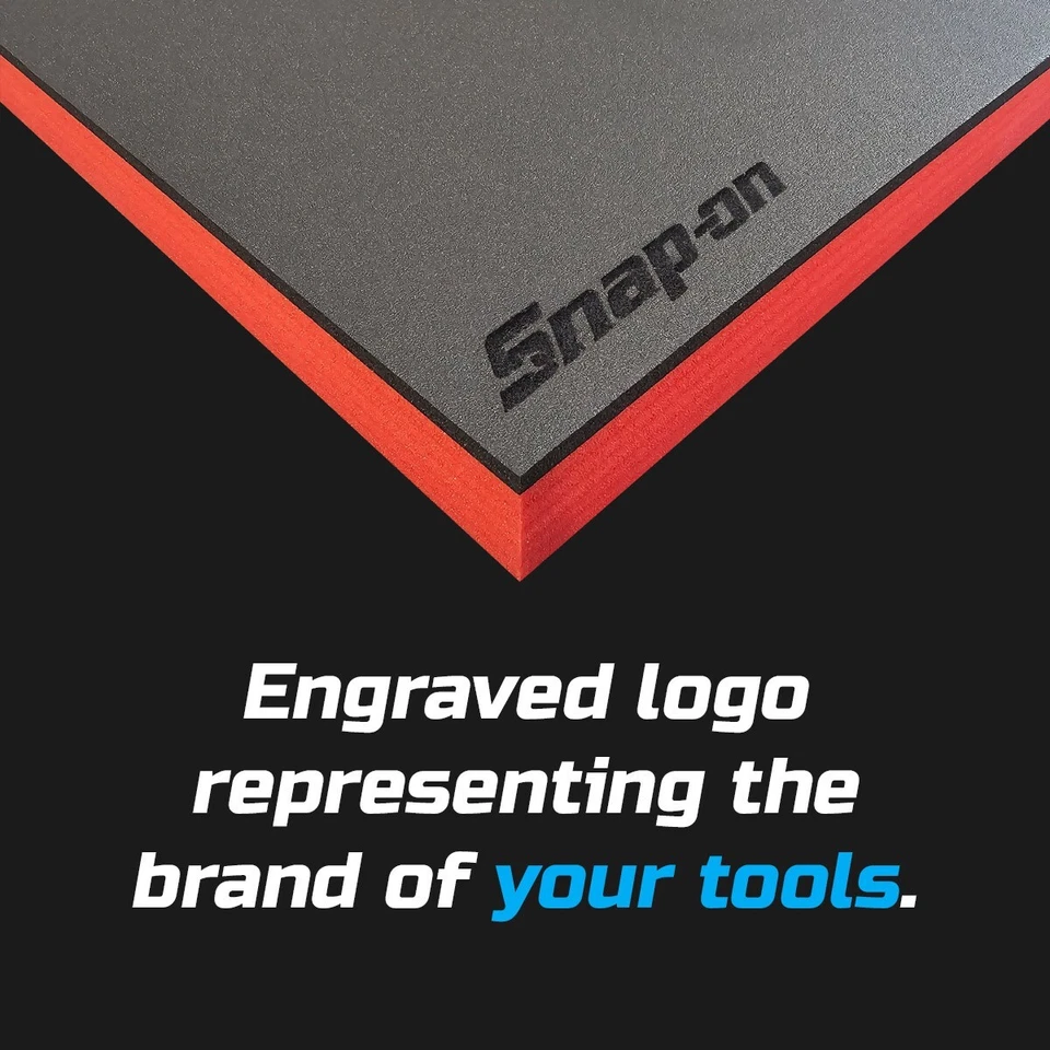 Snap-on shadow foam tool tray insert storage organizer toolbox tool kit set - Image 3 of 4